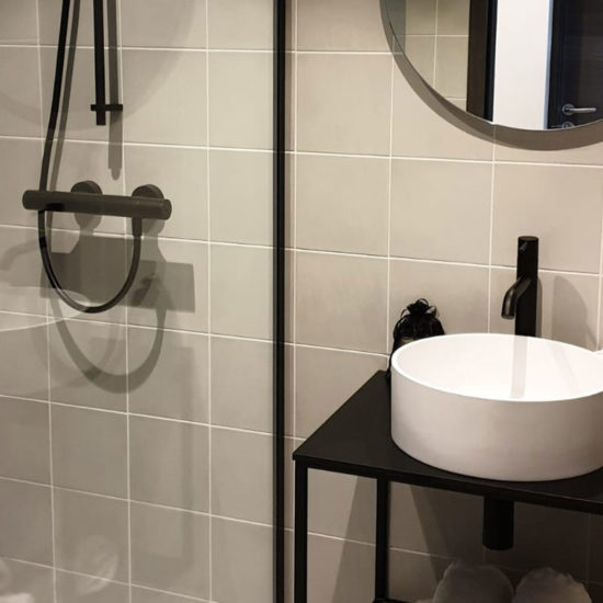 Salle de bain dans appartement centre-ville Porto-Vecchio